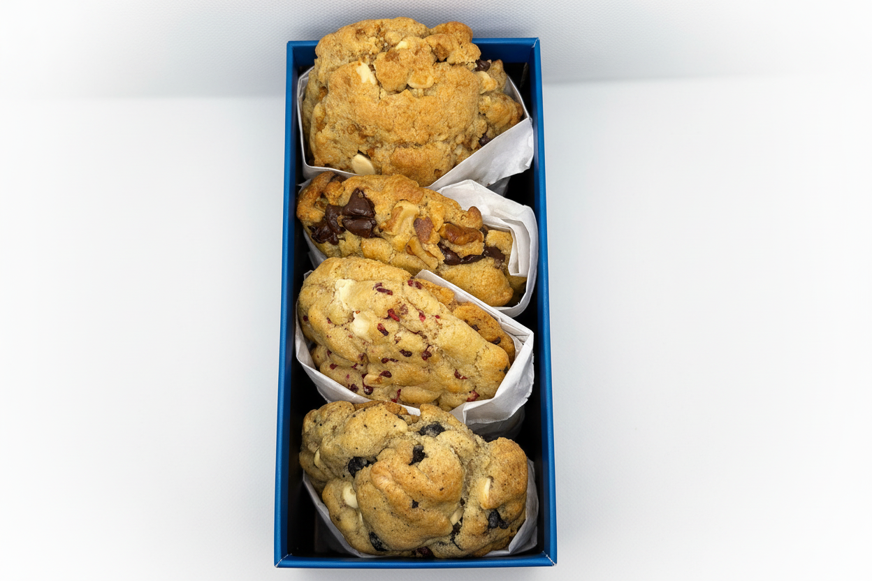 4 New York Style Cookies